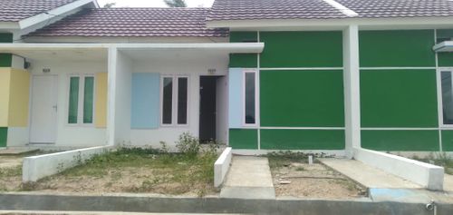 foto tampak rumah tipe 36 perumahan SENTRAL SITARA CC