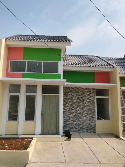 foto tampak rumah tipe 30/60 perumahan SENTUL INDAH RESIDENCE