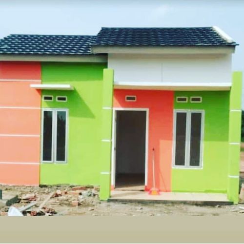 foto tampak rumah tipe 45 perumahan TILAM SARI RESIDENCE