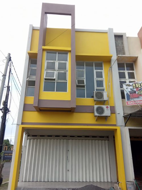 foto tampak rumah tipe RUKO perumahan KING SAFIRA RESIDENCE