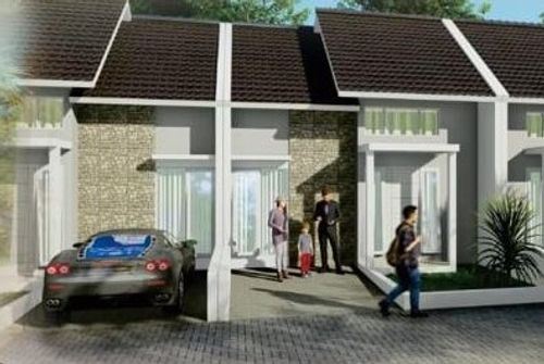 foto tampak rumah tipe 36/82 perumahan ALANA HILLS REGENCY