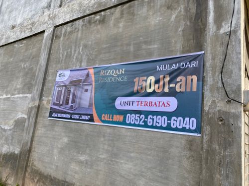 foto gerbang perumahan RIZQAN RESIDENCE