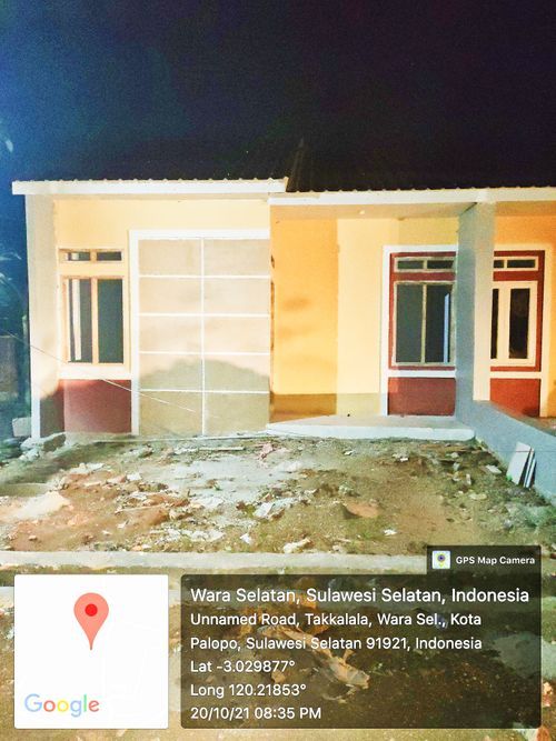 foto tampak rumah tipe 36 TAPAK perumahan GRIYA FATIMAH SEJAHTERA PERMAI