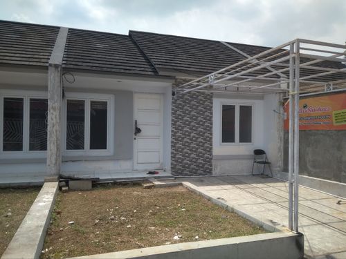 foto tampak rumah tipe 38/72 perumahan MUTIARA RESIDENCE