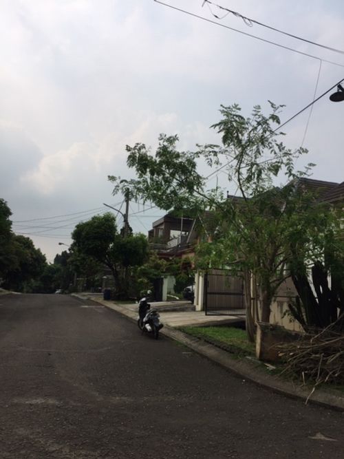 foto posisi tengah perumahan BUKIT GOLF CIBUBUR RIVERSIDE
