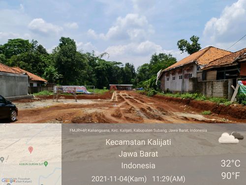 foto gerbang perumahan PUTRA KALIJATI RESIDENCE