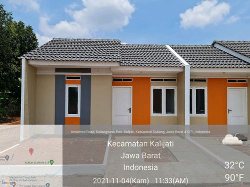 foto contoh rumah perumahan PUTRA KALIJATI RESIDENCE