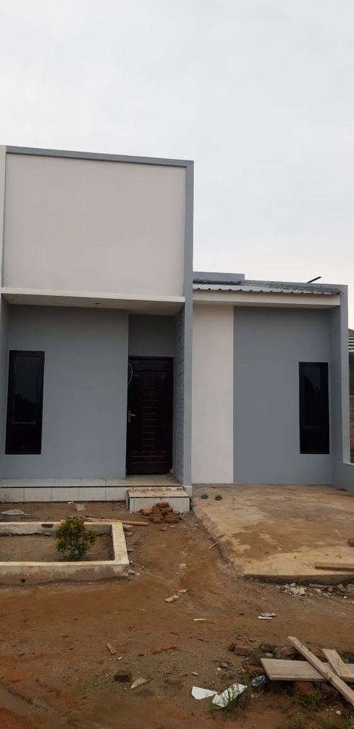 foto tampak rumah tipe 36 perumahan TAMORA RESIDENCE