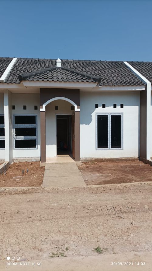 foto tampak rumah tipe 30/60 perumahan PERUMAHAN SAUNG MAS 2