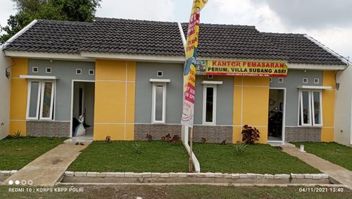 foto contoh rumah perumahan Villa subang asri