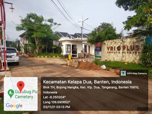 foto gerbang perumahan VRI Plus (Vila RIzki Ilhami Plus)