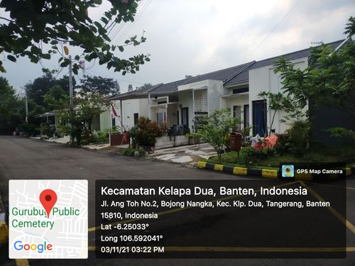 foto posisi tengah perumahan VRI Plus (Vila RIzki Ilhami Plus)
