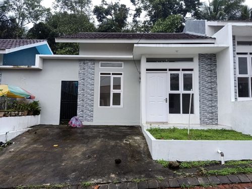 foto tampak rumah tipe 51 perumahan Homeland Residence Matungkas