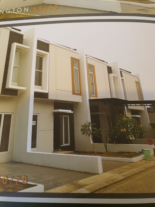foto tampak rumah tipe WILLETON perumahan ROYAL LIVING