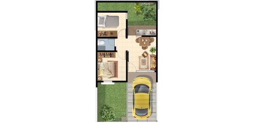foto denah rumah tipe AYANA (AGUSTUS) perumahan PANJIBUWONO RESIDENCE