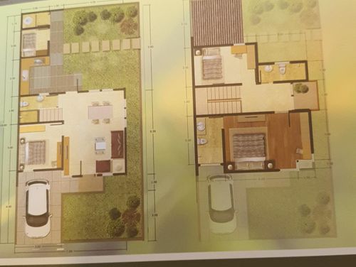 foto denah rumah tipe MILLPOINT perumahan ROYAL LIVING