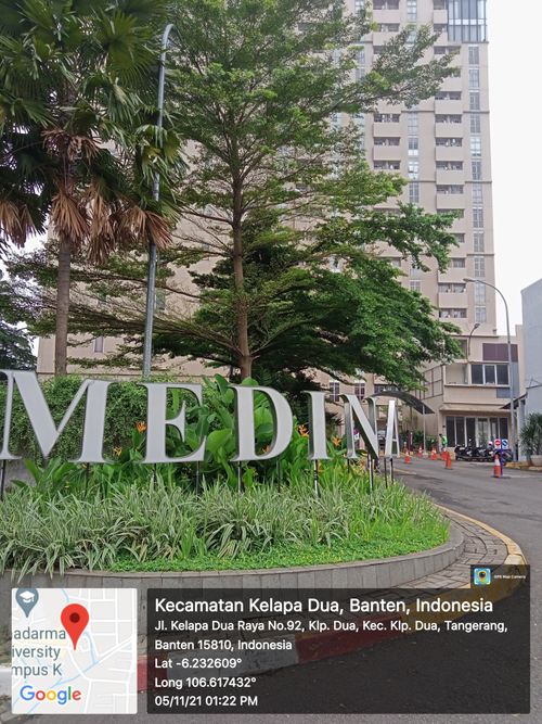 foto gerbang perumahan Apartemen The Medina