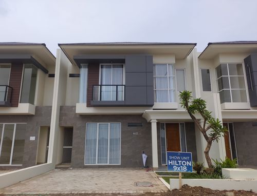 foto contoh rumah perumahan PERUMAHAN CENTRAL PARK JUANDA