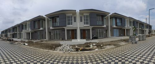 foto posisi tengah perumahan PERUMAHAN CENTRAL PARK JUANDA
