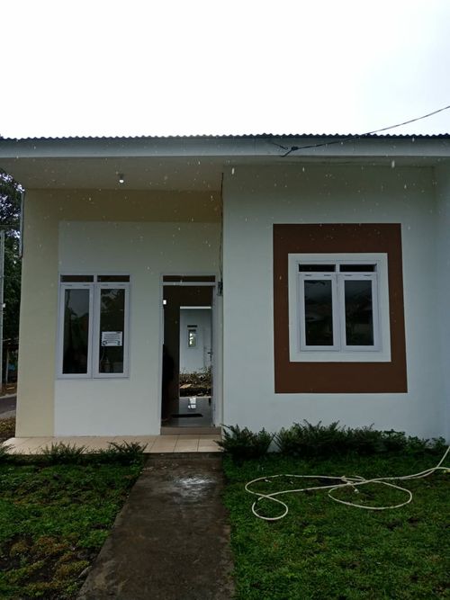 foto tampak rumah tipe 36 perumahan Homeland Residence Matungkas