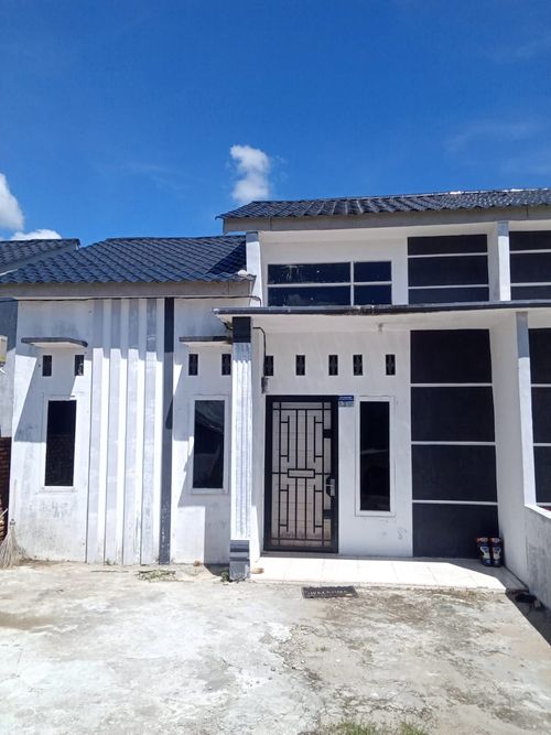 foto tampak rumah tipe 36/94 perumahan Sudirman Residence Tahap III Lanjutan