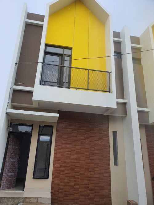 foto tampak rumah tipe 50 Compact (389) perumahan G-Land Katapang Residence 2