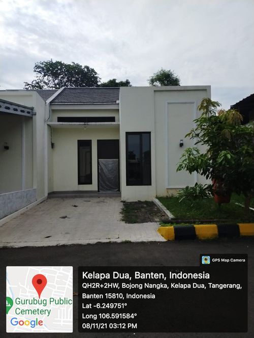 foto tampak rumah tipe SHABIRIN perumahan VRI Plus (Vila RIzki Ilhami Plus)