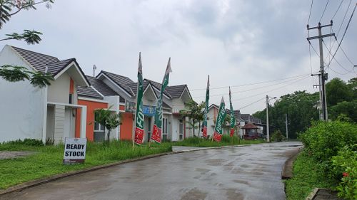 foto posisi tengah perumahan Cifest Hill