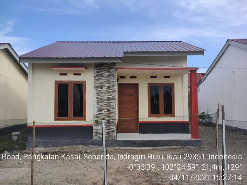 foto tampak rumah tipe 36 perumahan GRIYA BELILAS PERMAI TAHAP III