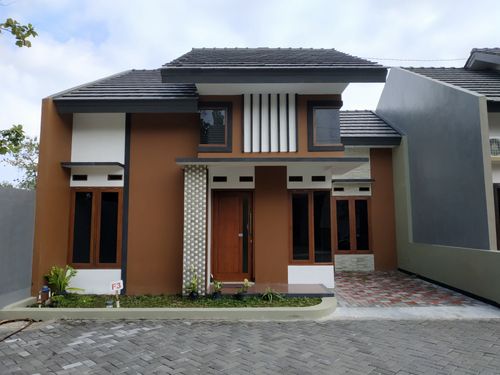 foto tampak rumah tipe 43 perumahan BUKIT MUTIARA RESIDENCE