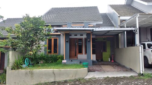 foto tampak rumah tipe 75 perumahan BUKIT MUTIARA RESIDENCE