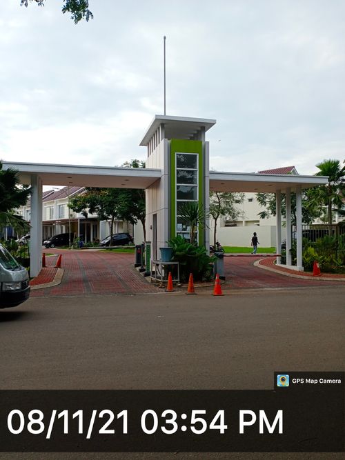foto gerbang perumahan CARRILLO RESIDENCE