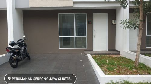 foto tampak rumah tipe POINSETTIA perumahan SERPONG JAYA THE GROOVE