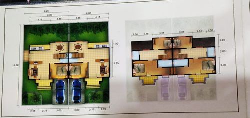 foto denah rumah tipe BALMORAL perumahan KOMPLEKS SETIA BUDI FLAMBOYAN