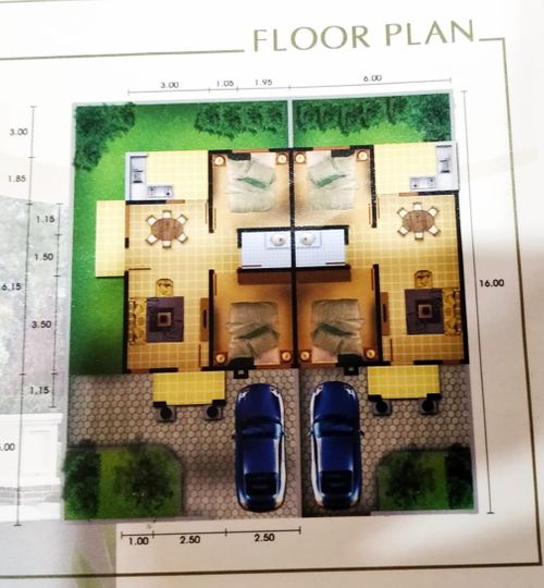 foto denah rumah tipe ONYX perumahan KOMPLEKS SETIA BUDI FLAMBOYAN