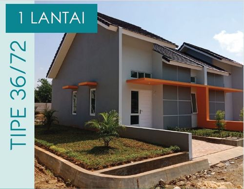 foto tampak rumah tipe Bintaro perumahan Kotabaru Residence 3