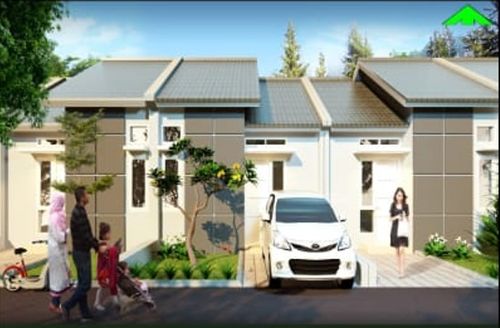 foto tampak rumah tipe Iren perumahan Kotabaru Residence 3