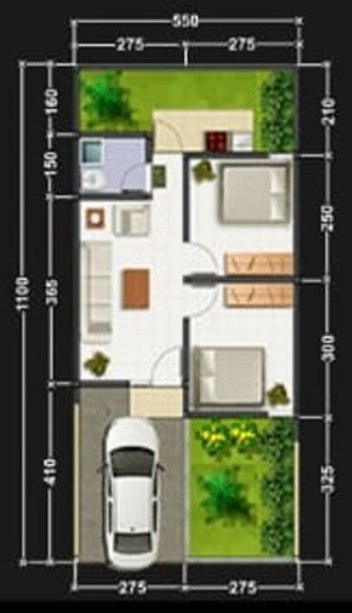 foto denah rumah tipe Iren perumahan Kotabaru Residence 3
