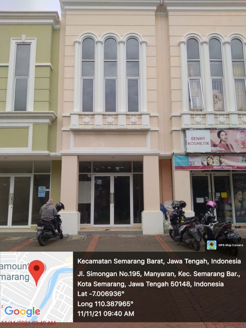 foto tampak rumah tipe RUKO PARAMOUNT SQUARE perumahan PARAMOUNT VILLAGE SEMARANG