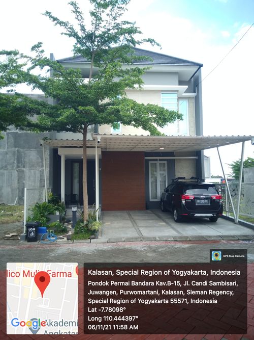foto tampak rumah tipe NON HOOK perumahan PONDOK PERMAI BANDARA
