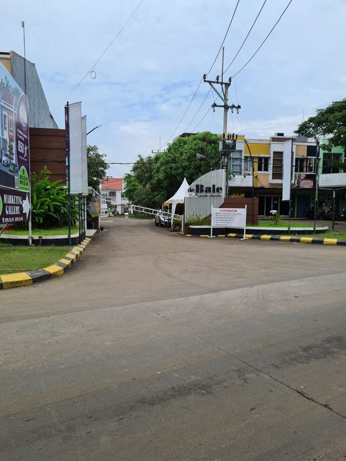 foto gerbang perumahan Permata Arcadia