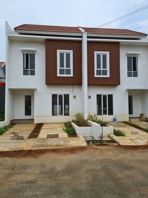 foto contoh rumah perumahan Permata Arcadia
