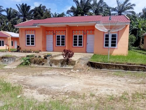 foto tampak rumah tipe RSH perumahan PURI BANDAR SYAHKUDA