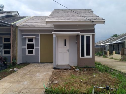 foto tampak rumah tipe Komersil perumahan Bukit Puri Asri (SKMA)