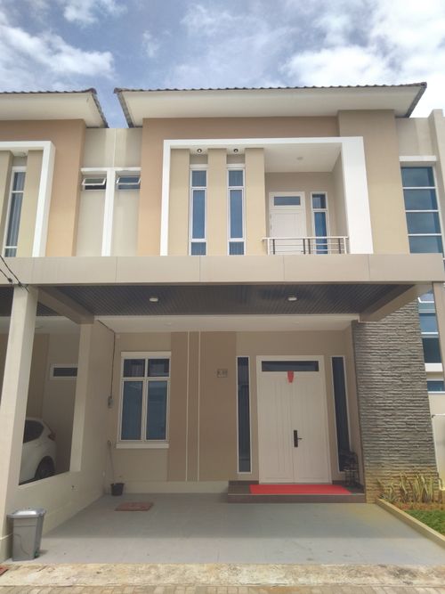 foto contoh rumah perumahan Mentari Residence