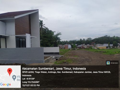 foto posisi tengah perumahan Villa Bougenville Indah 2