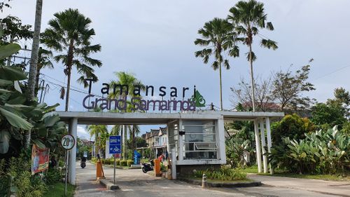 foto gerbang perumahan Tamansari Grand Samarinda