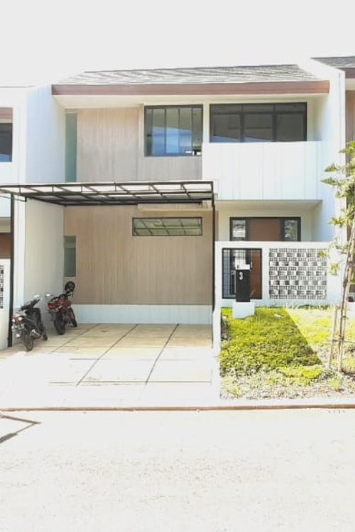 foto tampak rumah tipe HIKARI perumahan BSB City Naraya 4