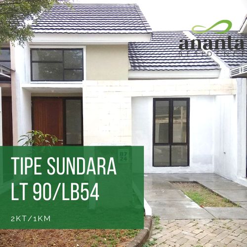 foto tampak rumah tipe Sundara perumahan Perumahan Buana Gardenia