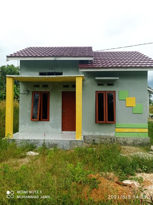 foto tampak rumah tipe 36 perumahan ALYA ASRI 2